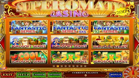 Superomatic online casino Venezuela